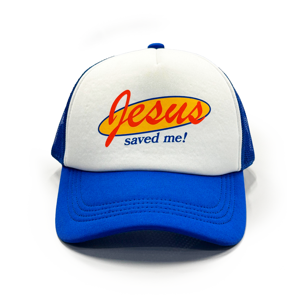 BONÉ TRUCKER JESUS SAVED ME