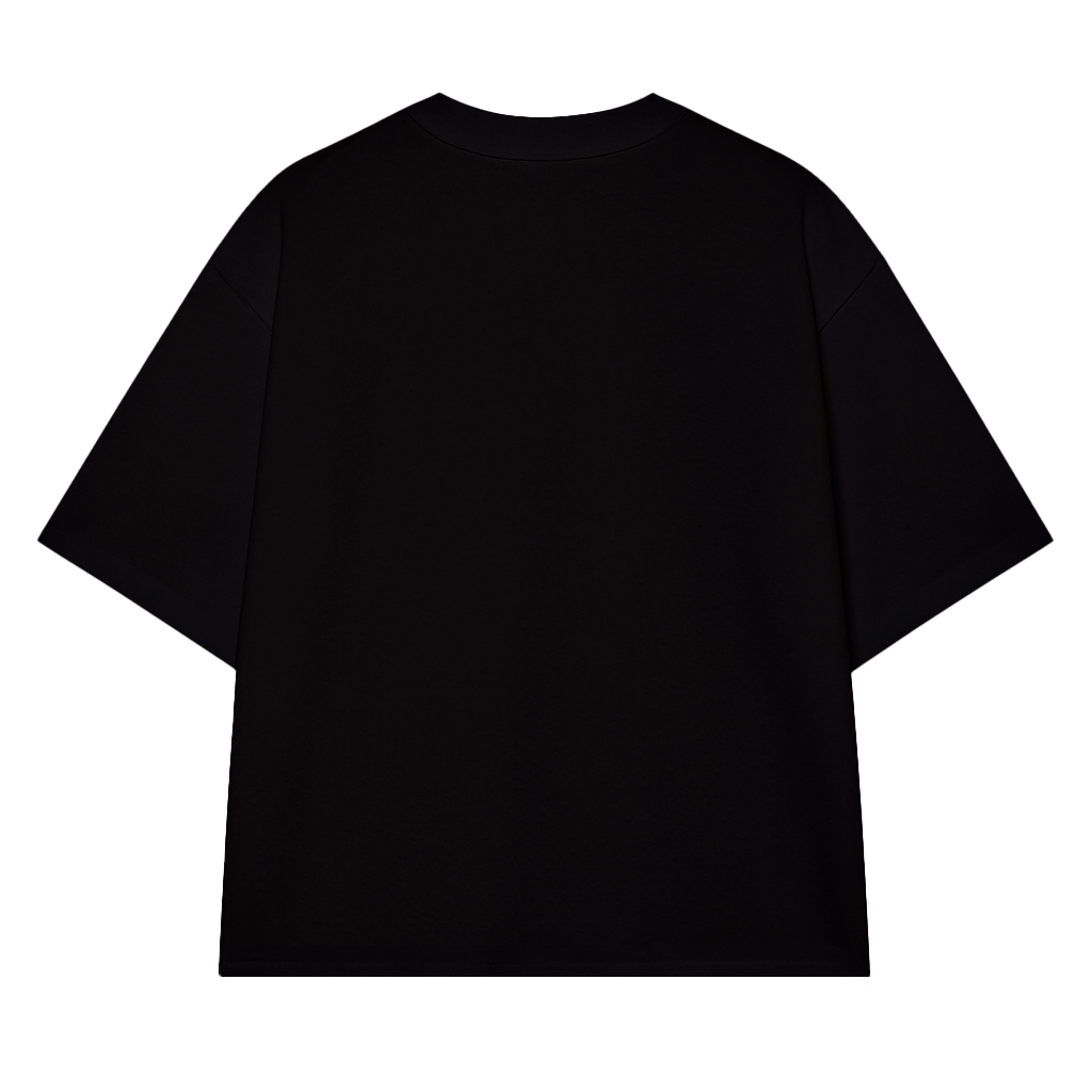 CAMISETA OVERSIZED KEEP YOUR EYES BLACK