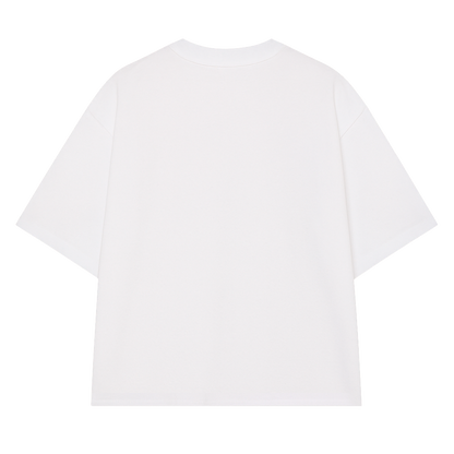 CAMISETA BOXY KEEP YOUR EYES OFF WHITE